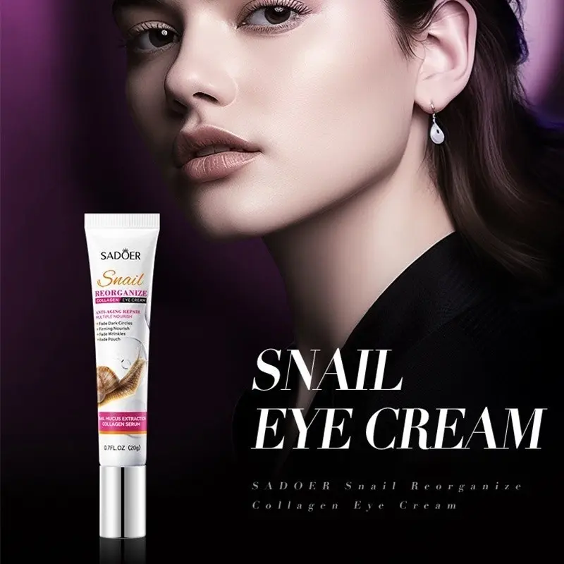 Eye cream menghilangkan mata panda penghilang kantung mata krim mata penghilang mata panda memudar lingkaran hitam Hidrasi dan Pelembab memperbaiki keriput mata 20g 2