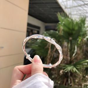 Vòng Tay Vòng Tay Mobius, Thiết Kế Gặp Gỡ, Dành Cho Nữ, Vòng Tay Trơn Quà Tặng Sinh Nhật Cho Bạn Gái, Dệt