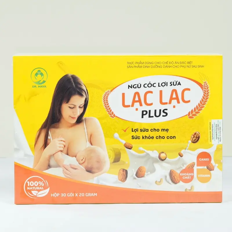 Ngũ cốc  lợi sữa Lạc Lạc dành cho mẹ sau sinh, sữa về nhanh, sữa thơm - có quà - hàng chính hãng 1