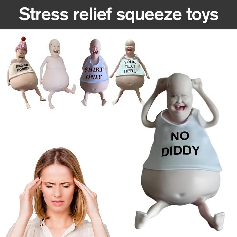Product Introduction of Creative And Interesting Squeeze Fun Funny Soothing Decompression Toy Desktop Decoration Doll Ornaments Squeeze Gifts 15