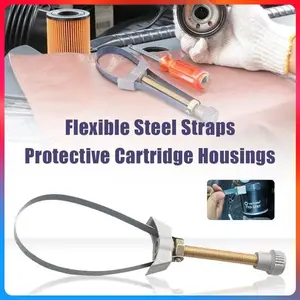 COD Car Oil Filter Removal Tool Diameter Adjustable 60-120mm Oil Filter Wrench