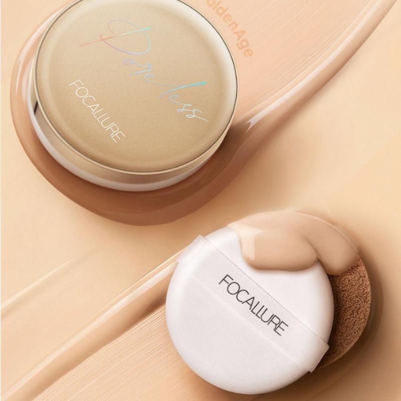 Kem Nền Đệm BB Không Lỗ Chân Lông, Focallure, Không Thấm Nước, Che Phủ Hoàn Toàn, Lớp Hoàn Thiện Lì Lâu Trôi, Mềm Mại, D9E7 6