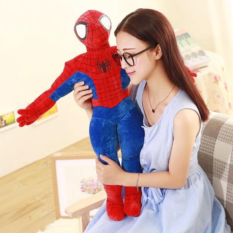  Gấu bông gối ôm siêu nhân người nhện cho bé siêu ngầu - G41 Thú Bông Thú Nhồi Bông 