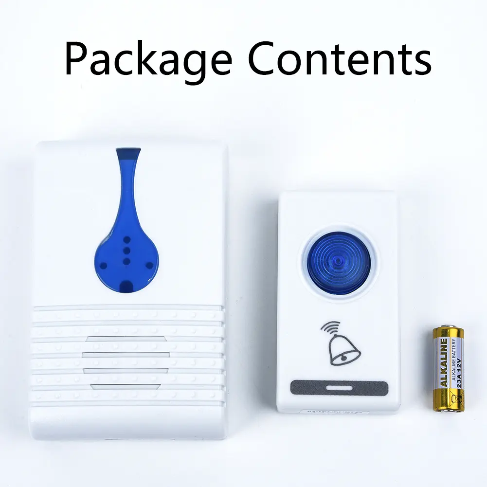 100M 32 Songs Wireless Receiver Remote Control Waterproof Doorbell Door Bell