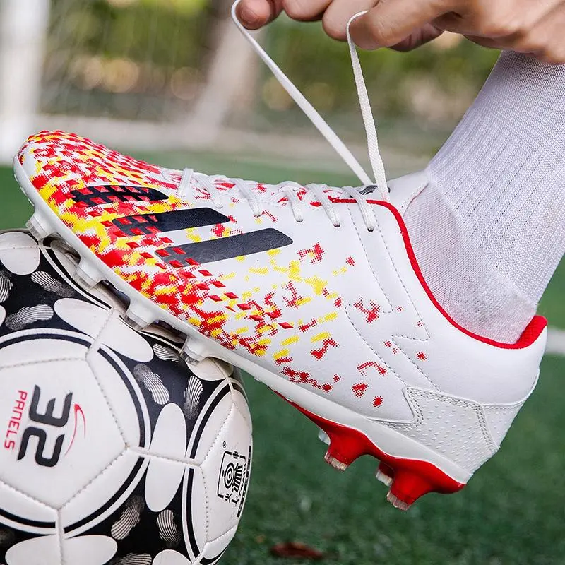 Men's Football Shoes  Non-slip Football Shoes  Adult Outdoor Training Sports Football Shoes