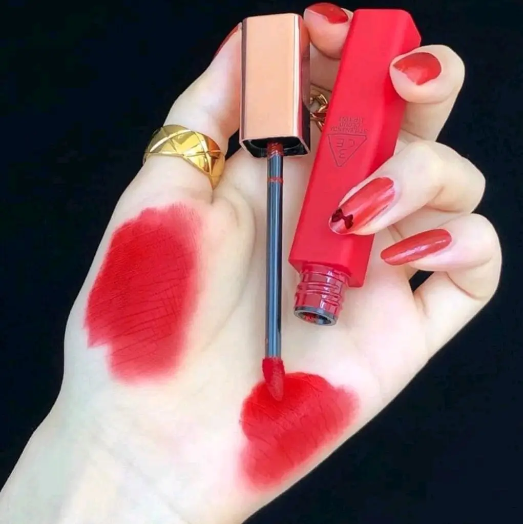 SON 3CE MACARON RED MÀU ĐỎ QUYẾN RŨ