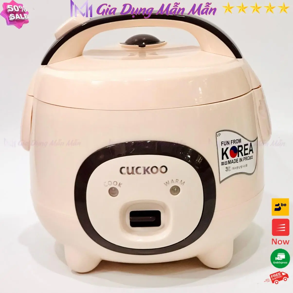 SKU143 - Nồi cơm điện mini Cucckoo Hàn Quốc 1,2L, 1,8L
