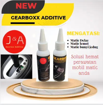 READY STOCK J&A GEARBOXX 75ML CAIRAN ADDITIVE PENAMBAH OLI MOBIL MATIC MENCEGAH MASALAH GIGI MOBIL MATIK BUNYI JEDUG DELAY NOT RESPON DAN MASALAH GIGI MATIK LAINNYA  PERAWATAN GIGI MOBIL MATIK Engine