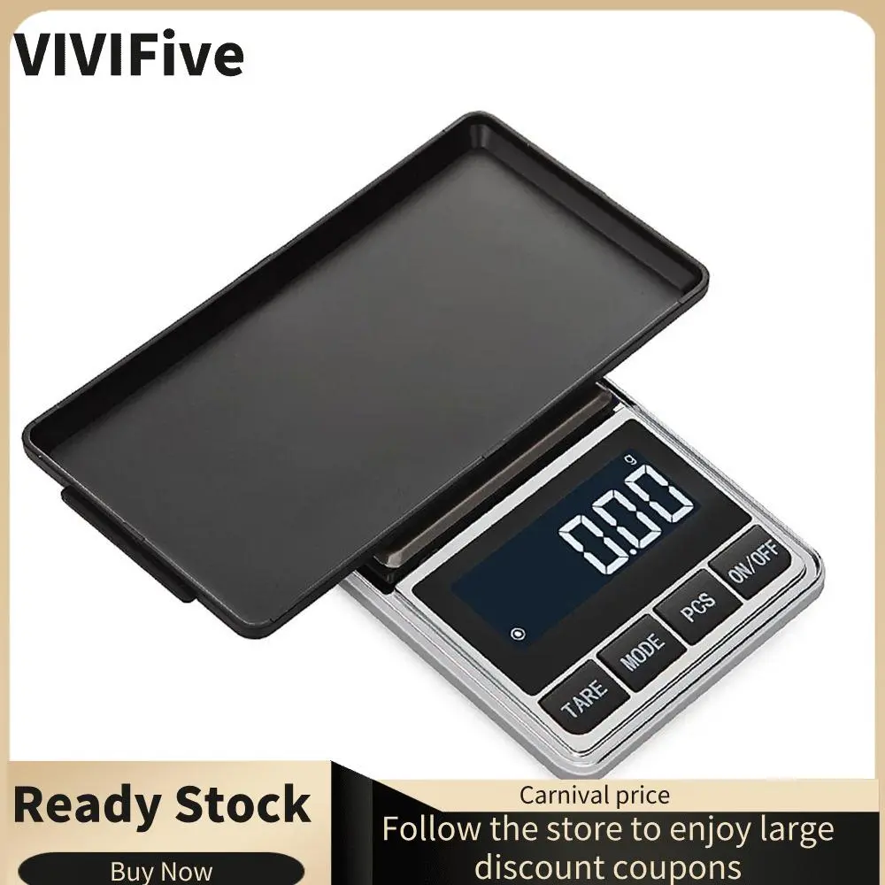 Portable 0.01 / 0.1g Accuracy Mini Balance Gram scale Pocket Scale Digital Electronic Scale  Scale Kitchen Measuring