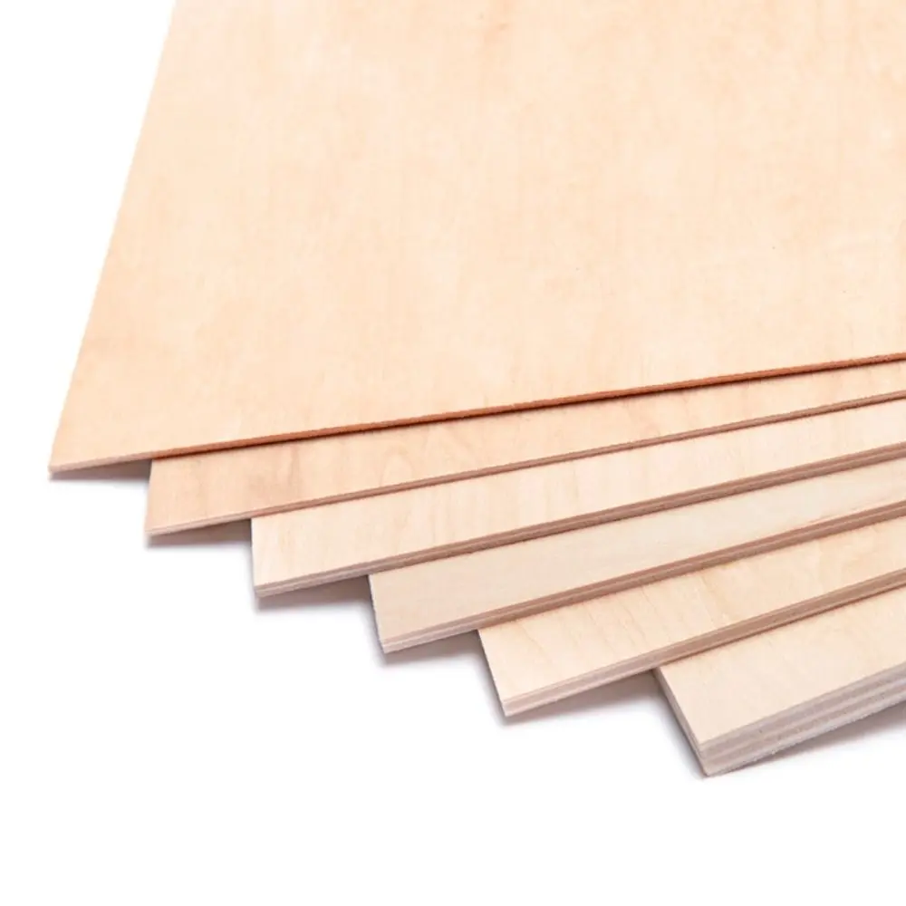 DIY Crafts Material Supplies Carving Plate Plywood Sheets DIY Wood Model Construction Materials DIY Wooden House Wood Chips Balsa Toys Basswood Plywood Wooden Plywood Board Sheet Rectangle Wood Aviation Model Layer Board