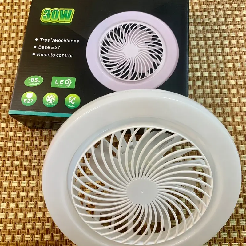 Bóng đèn kèm quạt 30W đui E27 QuạT Fan 2