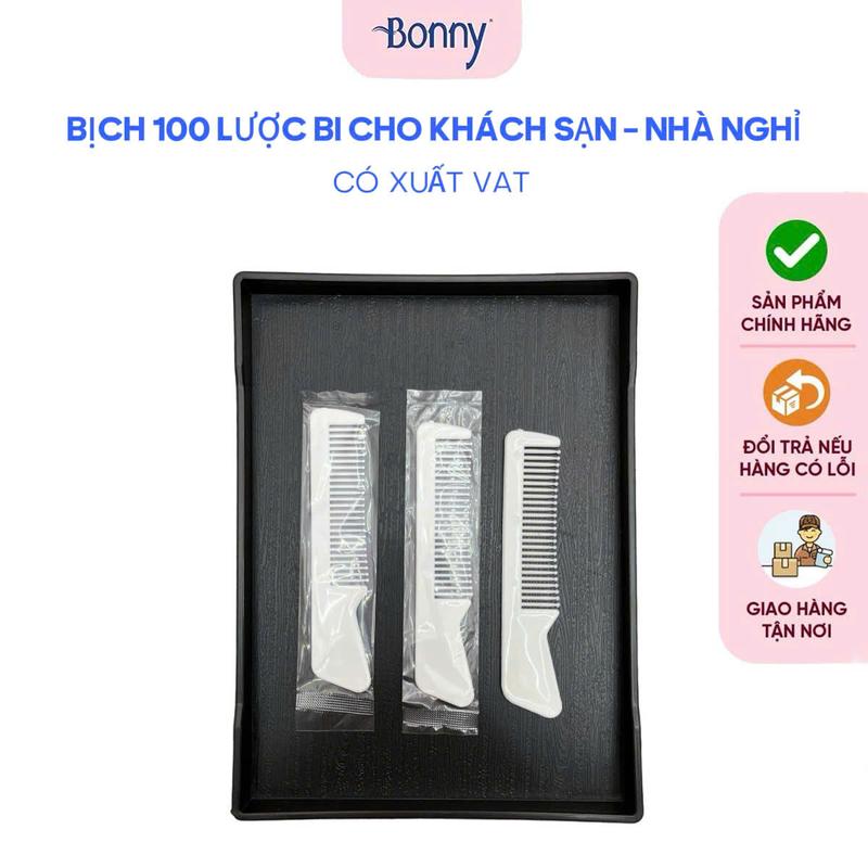  Lược chải tóc lược mini lược nhỏ bỏ túi lược bi dùng 1 lần cho khách sạn nhà nghỉ homestay giá rẻ combo 100 chiếc 