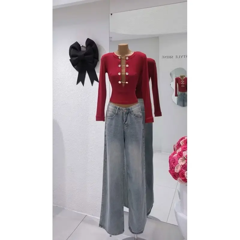 [ĐI HÀNG LUÔN] Áo thun đính nút và xích - Áo thun (TAY DÀI, TAY NGẮN) chất thun cotton borip mềm | BigBuy360 - bigbuy360.vn