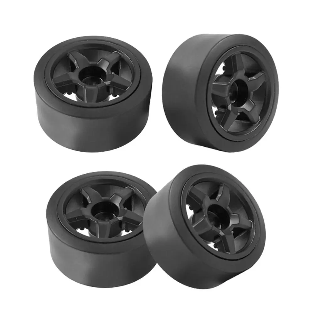4pcs/set RC Hard Tyres & Wheel Rims, Drift Tyres Set for SG-1603 1/16 Racing Car DIY Upgrade Parts