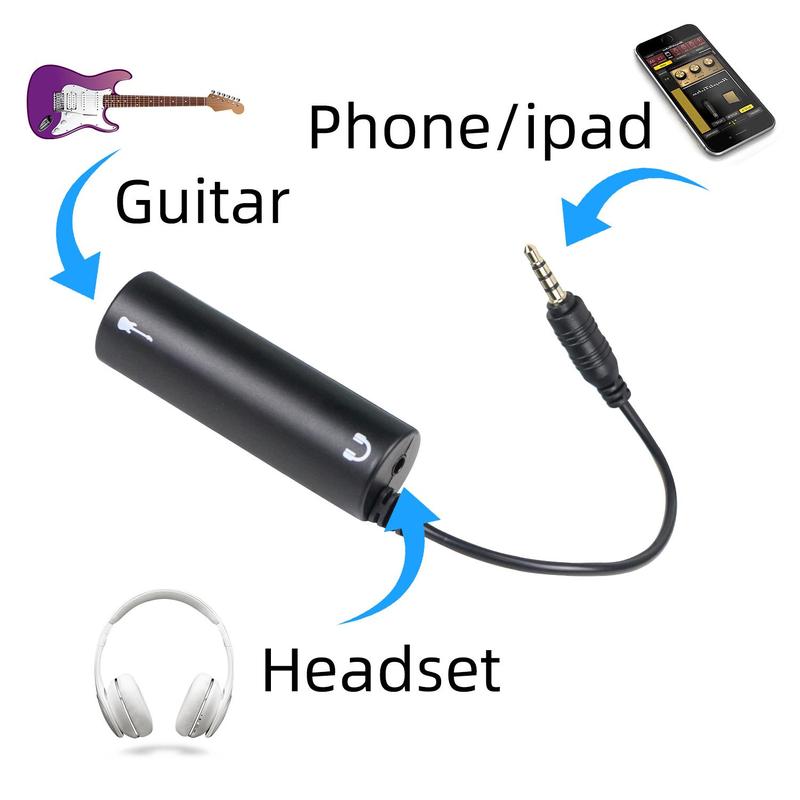 Audio Connection Cable, Guitar Audio Interface, Guitar Accessories for Mobile Phone 3