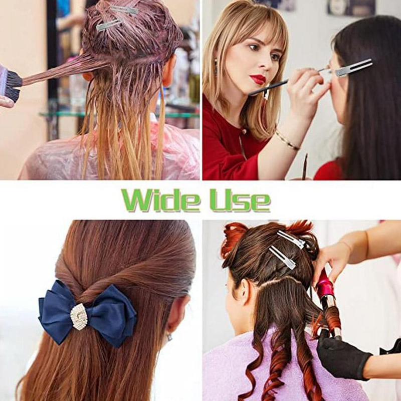 10pc Double Clip Duckbill Clip Styling Hair DIY Accessories Children's Hair Clip Duckbill Clip 4.5cm 4