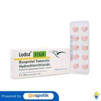 Gambar LODOZ 5 MG BOX 30 TABLET / HIPERTENSI dari Apotek Golden star by GoApotik Kota Administrasi Jakarta Barat 1 Tokopedia