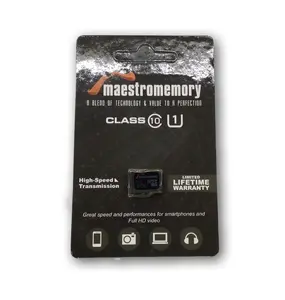 MicroSD Maestro 4GB 8GB 16GB 32GB 64GB 128GB Class 6 Class 10 Non Adaptor Chip Only Memory Card Micro SD Memory HP