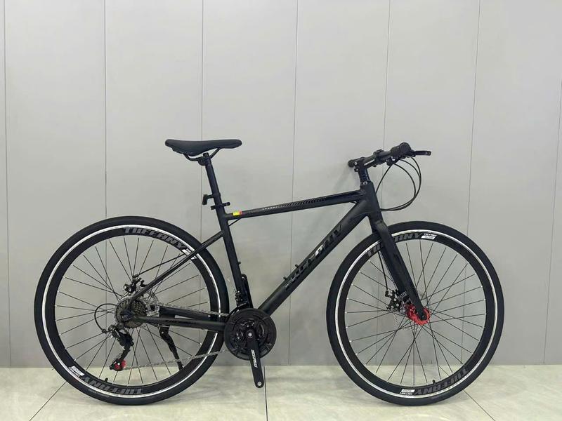 Xe đạp touring TIFfANY khung nhôm 21 số Shimano Tourney TZ vành nhôm 700 nhẹ phanh đĩa an toàn phù hợp học sinh sinh viên