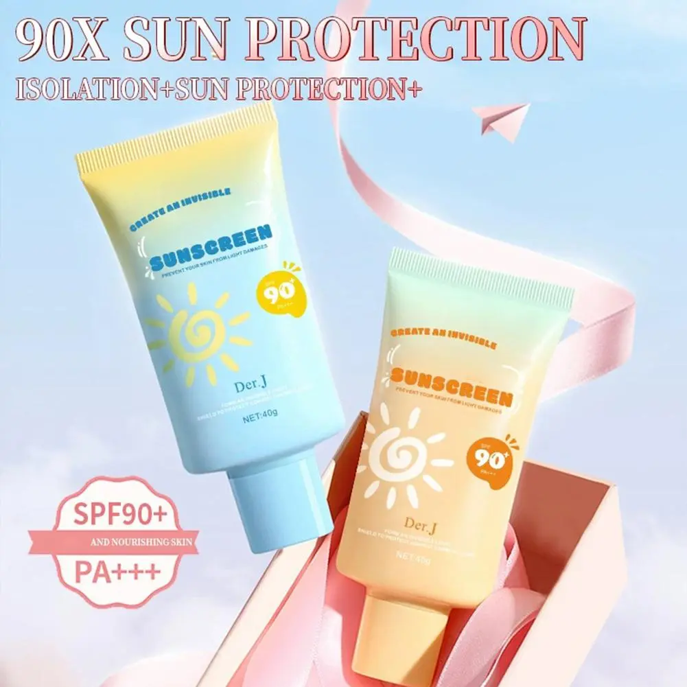 Sunblock Sunscreen UV Refreshing Anti UV Moisturizing Sunscreen For Face And Body SPF 90 PA+++