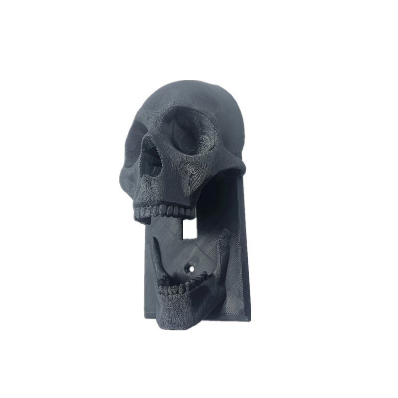 Skull Design Light Switch Cover, Multipurpose Halloween Themed Light Switch Cover, Universal Decorative Light Switch Cover for Home Decor, Christmas Gifts 8