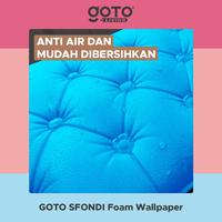 Gambar (Promo Special) Goto [COD] Sfondi Wallpaper Foam Headboard Sticker Dinding Dekorasi Kamar - BROWN 12MM dari Goto Living Kota Tangerang 3 Tokopedia