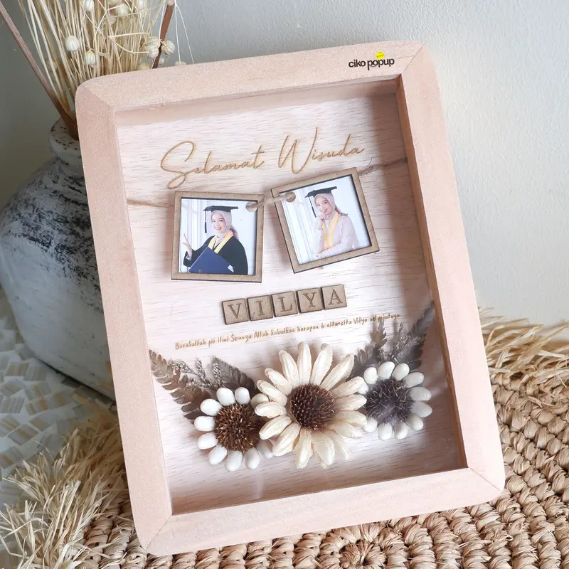 WOODEN RUSTIC - Kado Pernikahan Kado Wisuda Kado Ulang tahun Kado Birthday Kado Anniversary Kado Unik Kado Pacar Kado Valentine Kado Cowok 4