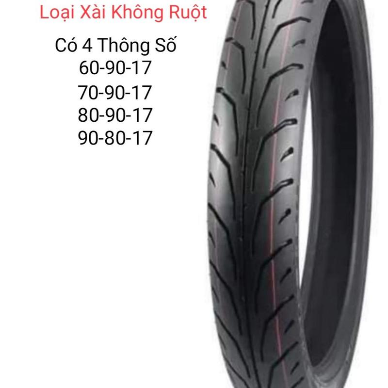 Vỏ lốp xe máy Camel DUNLOP Không Ruột 60-70-80-90-17 in Phụ Tùng
