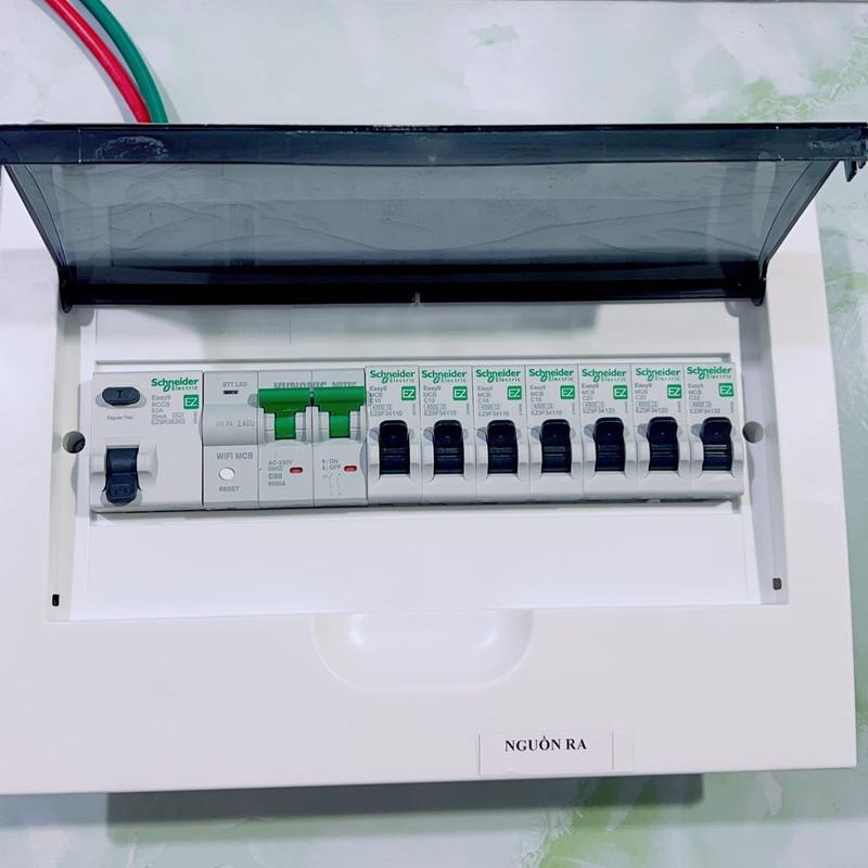 Tủ điện tổng gia đình đầy đủ chức năng an toan.có át tổng