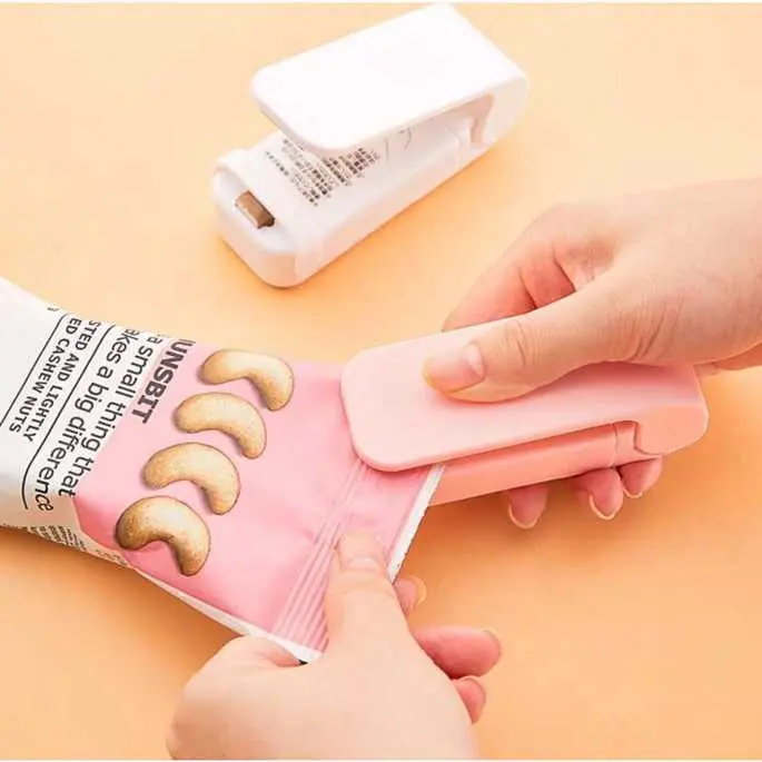 Alat Perekat Plastik Mini Hand Heat Sealer Press - MJP-198