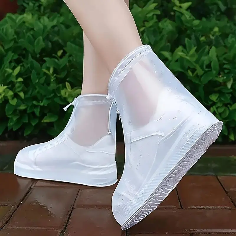 Shoe Cover, 1 Pair Waterproof & Durable Shoe Cover, Easy To Wear & Clean Shoe Cover for Outdoor Activities, Home Care Supplies, Disposable 2