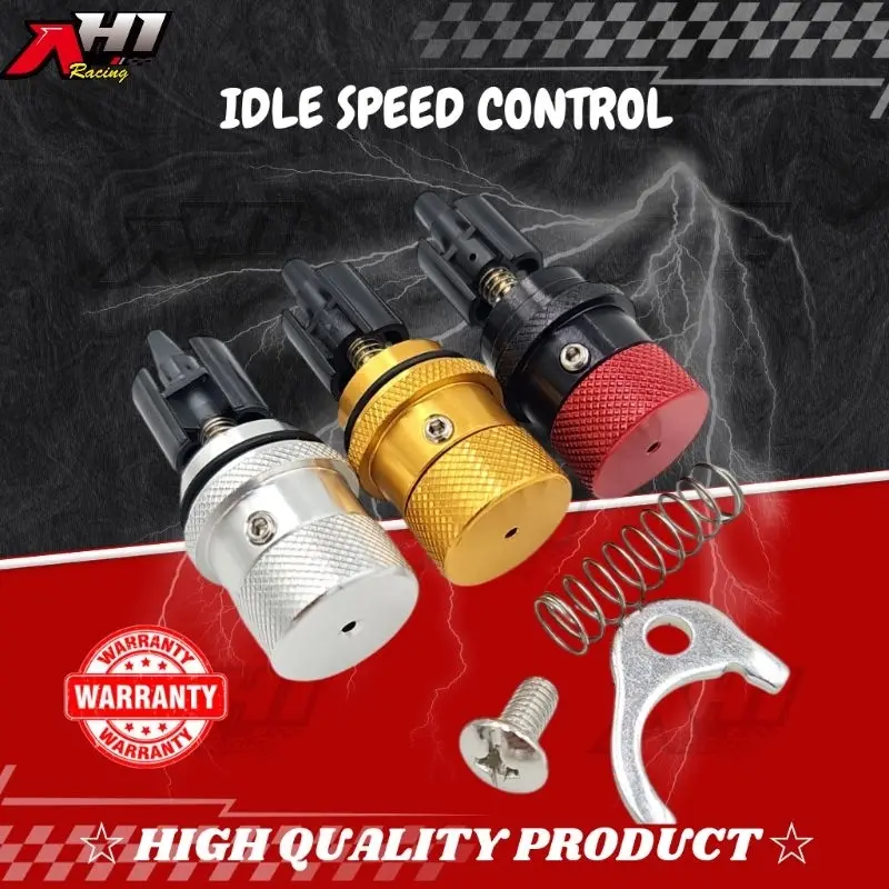 ISC IDLE SPEED CONTROL SETELAN LANGSAM MANUAL AEROX 155 NMAX VARIO BEAT SCOOPY SONIC CB150 CBR 150 PCX ADV CBR NINJA 250 XEON RC MIO M3 MIO J MIO GT XRIDE FINO FI XEON GSX 150 SATRIA FU Fi CRF SUPRA GTR 150 ISC THROTTLE BODY AH1 RACING 2