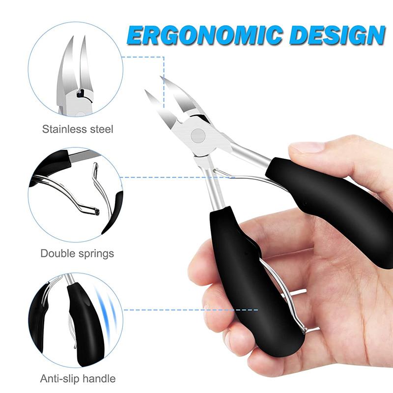 Gunting Kuku Miring Anti Cantengan Pemotong Kuku Miring Jempol Kaki Stainles Steel 1