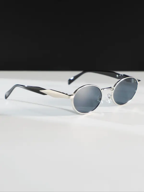 Vintage Oval Frame Sunglasses, Trendy Casual Sunglasses for Women and Men, Fashion Accessories for Everyday Use and Outdoor Activities 6