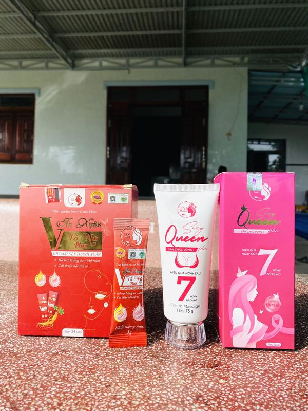 [1 Combo] Trà + Kem siêu nâng V1-3 Nữ Dưỡng Da Body Làm Đẹp Da Women Dưỡng Body 4