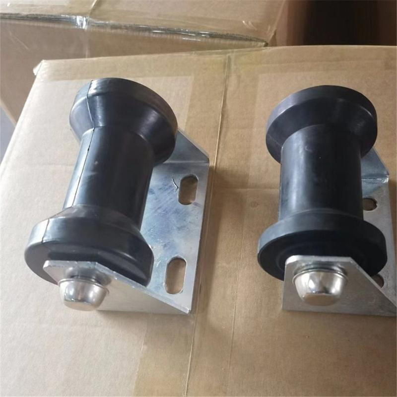 Product Introduction of Durable Galvanized Steel Boat Trailer Rollers with Bracket Assembly Kit 5" Roller for 3" Tongue Boat Rollers for Trailer Boat Trailer Brackets 17