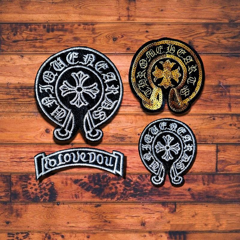  Miếng Dán Quần Áo TẶNG KEO ỦI Hình Chữ TÀU  Các Loại 