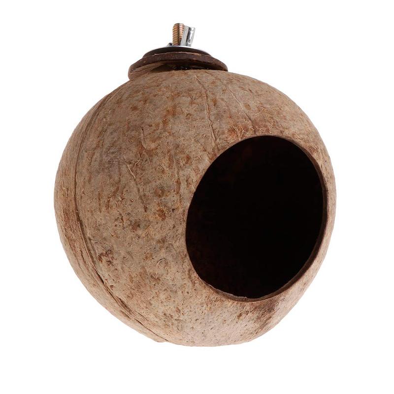 Ổ Gáo Dừa Cho Thú Cưng, Giường Xích Đu Cố Định, Hang Động, Nhà Đồ Chơi, Đồ Dùng Cho Thú Cưng 6