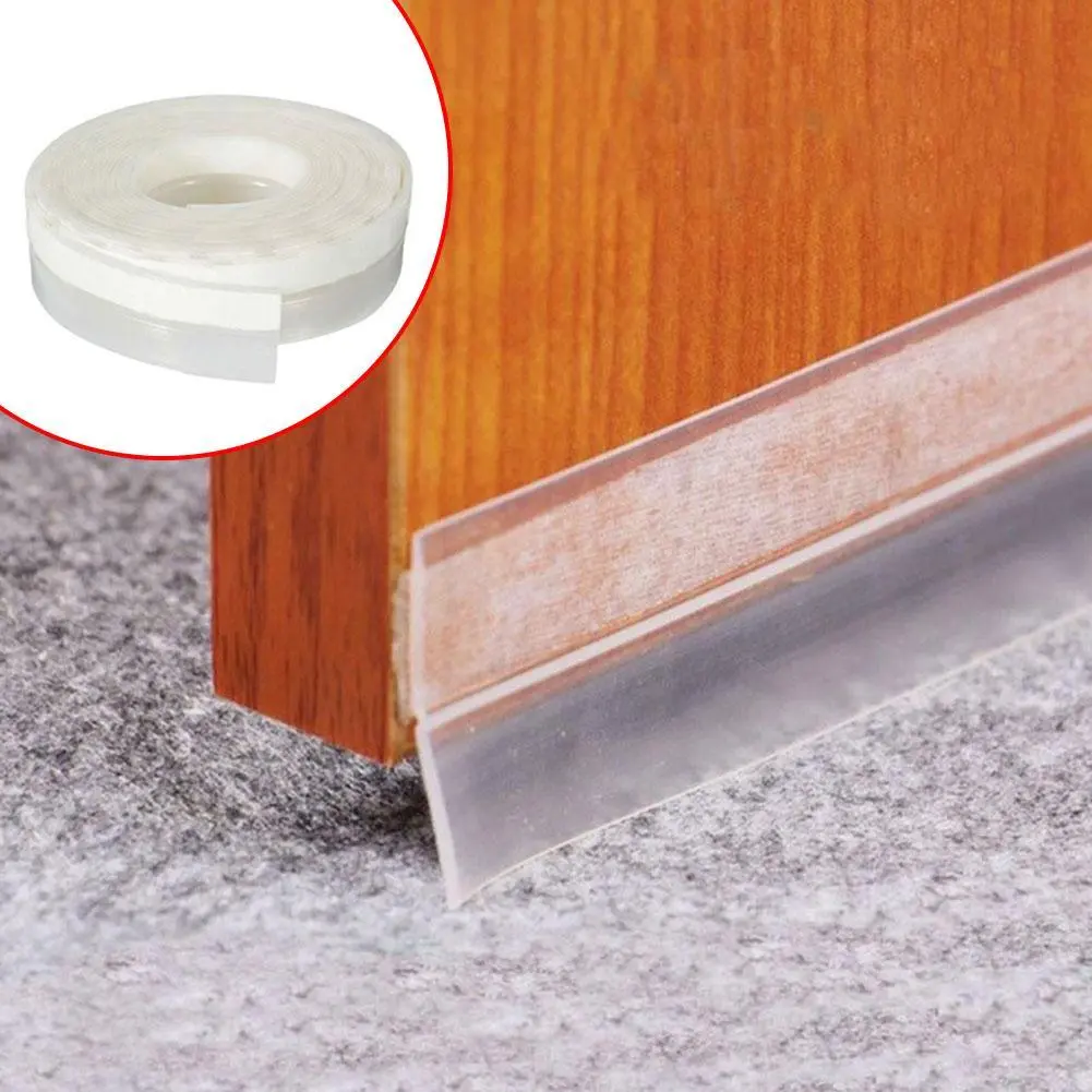 Cửa cao su silicon, Windows, cửa kính, dải niêm phong đường may dưới cùng, rào cản bụi và gió, dải niêm phong cho cửa và Windows để ngăn gió và mưa