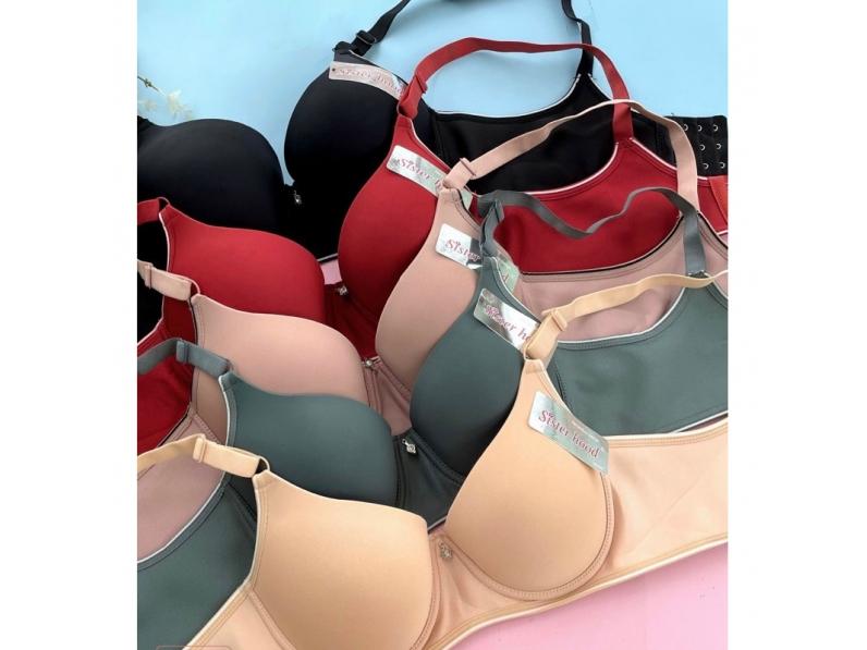 Bigsize 36-44 Áo ngực có gọng quả to không mút bản to che mỡ nách mỡ lưng hàng Thái Lan chuẩn 2472 ao nguc khong mut co ngong