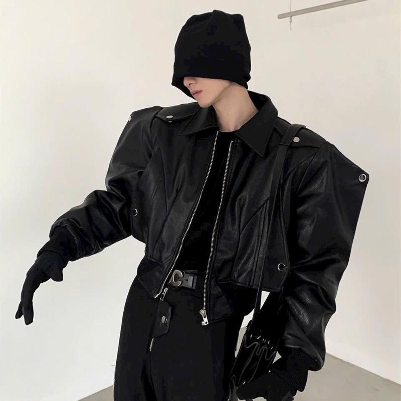 Giá Mở Bán Áo Khoác Wukong V2 - Chất Da PU Vân Cá Sấu - Form Crop 45cm