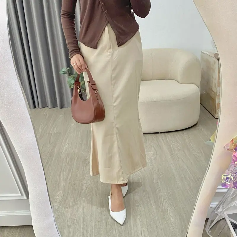 Rok Mermaid Basic Polos Kimka 8