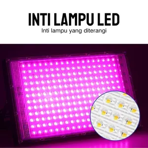 Lampu Pengisi Pertumbuhan Bibit LED Kalsium Tanaman, Spektrum Penuh, Model [Model Name], 100W, Panjang [Panjang] cm, untuk Pertumbuhan Dalam Ruangan, Plug-in, Mempercepat Pertumbuhan Tanaman