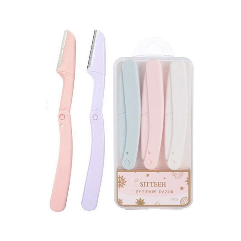 Product Introduction of Scraper blade folding eyebrow trimmer female safety artifact Scraper eyebrow trimmer artifact Eyebrow trimmer blade replacement Eyebrow blade Shaver 0