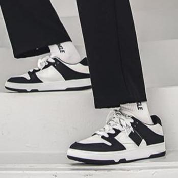 [ XẢ KHO ]  Giày Nam Da PU - 3AT-B07 -Kiểu Dáng Trẻ Trung Thời Trang Có 3 Màu Trắng, Đen, Xanh Cao Su Sneaker Shoes Đế Bằng