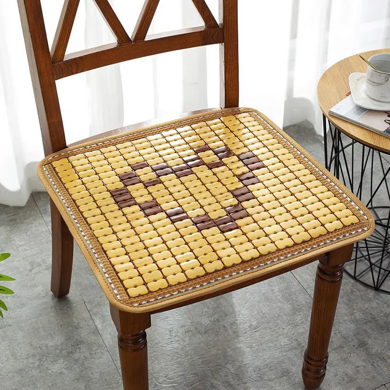 Đệm Sofa, Phong Cách Mùa Hè, Thích Hợp Cho Văn Phòng, Quán Bar Internet Và Ghế Máy Tính, Đệm Ghế, Đệm Chơi Bài Mahjong, Đệm Thảm Mùa Hè, Đệm Tấm Lót Tre, Miễn Phí Vận Chuyển 3