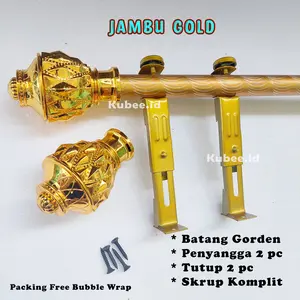 (JAMBU) Batang 50cm - 2 meter Fullset Tinggal Pasang