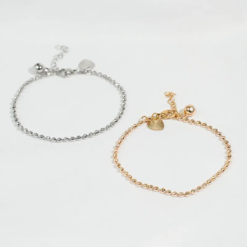 [ Beli 2 Produk Apapun Gratis 1 ] La Vienne - Hazel I - Gelang Rantai Titanium Wanita Anti Karat Aesthetic - Perhiasan Elegan Cantik Mewah Simple Bracelets 6