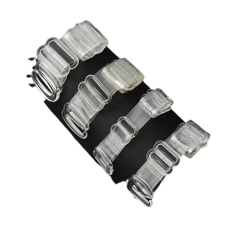 Product Introduction of Invisible Shoulder Strap Plastic Buckle TPU Transparent Bra Frosted High Elastic All-Match Adjustable Non-Magnetic Strap One-Word Adjustable Buckle 3