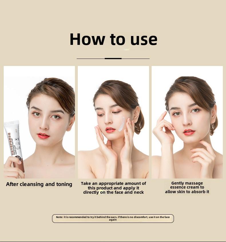 Product Introduction of Yuxintang Skin Smoothing Skin Care Essence Cream Elastic Moisturizing Non-greasy Essence Cream Moisturizer Comfort Hydrate Moisture 7